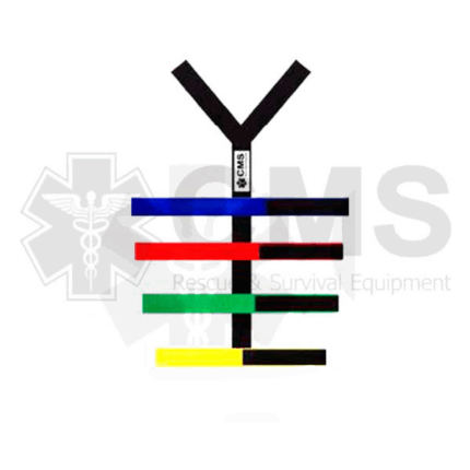 correas Spider de sujeción 10 puntos, correas de múltiple sujeción, accesorios para camillas, correas de inmovilización, correas de seguridad, correas para camilla rígida